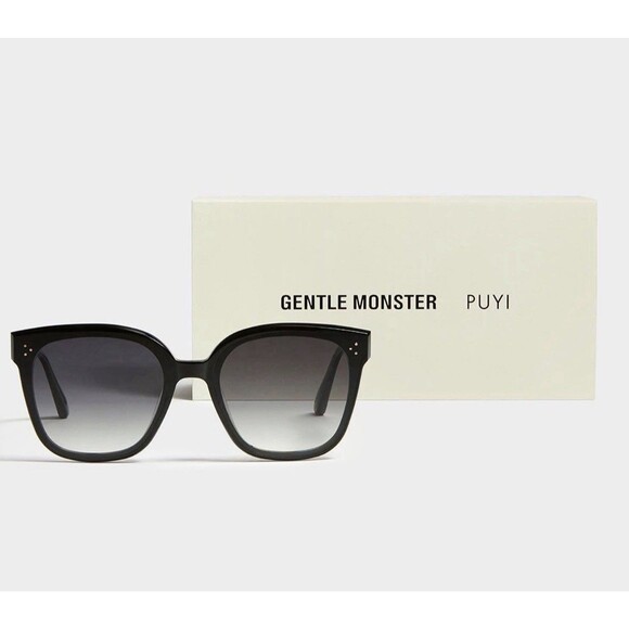 Gentle Monster Womens Sunglasses Rick 01 Puyi 20th Gray Gradation Lenses Limited main image 5